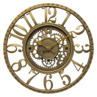 Infinity Decorative Clock   Gold