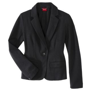Merona Petites Long Sleeve Tailored Blazer   Black LP