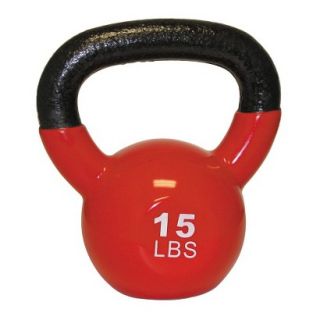 GoFit Kettlebell with Core DVD   Red (15 lbs.)