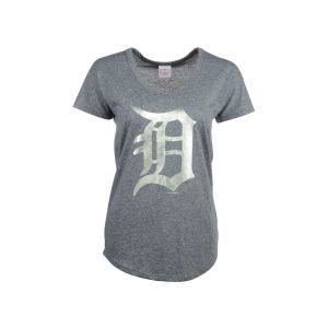 Detroit Tigers 5th & Ocean MLB Womens Mocktwist Baby Jersey T Shirt