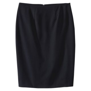 Merona Petites Classic Pencil Skirt   Black 6P