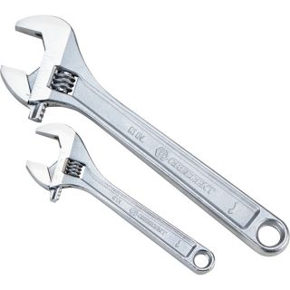 Crescent Adjustable Wrench Set   2 Pc., Model AC2610VS