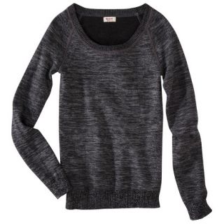 Mossimo Supply Co. Juniors Scoop Neck Sweater   Black XS(1)