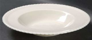 Lenox China Gadroon Off White Rim Soup Bowl, Fine China Dinnerware   Off White,