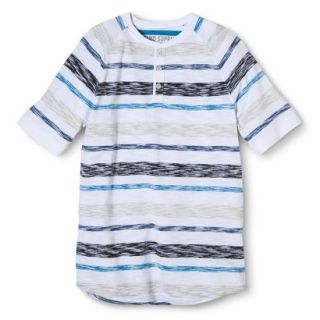 Mossimo Supply Co. Mens Henley   Cottonwood Stripe XL