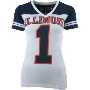 Illinois Fighting Illini NCAA Womens Valerie Jersey T Shirt