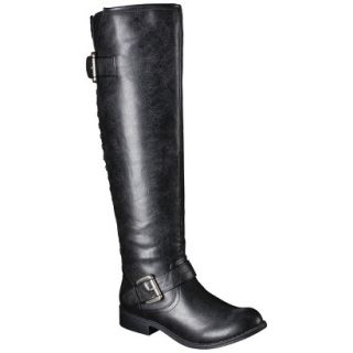 Womens Mossimo Supply Co. Kayce Tall Boots with Back Studs   Black 5.5