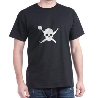  Final Impression Dental Pirate Logo Dark T Shirt
