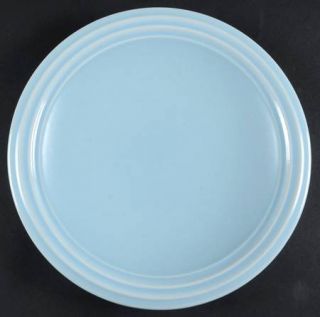 Pfaltzgraff Terrace Azure Luncheon Plate, Fine China Dinnerware   Solid Azure, E