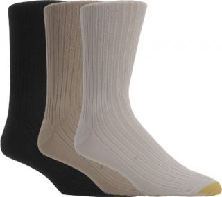 Mens Gold Toe Canterbury Anklet 794S (12 Pairs)   Multi Pack (Tan/Khaki/Black)