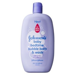 Johnsons Baby Bedtime Bubble Bath and Wash   28 oz.