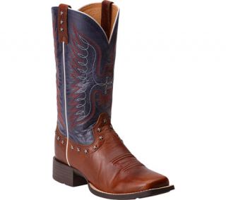 Womens Ariat Honor   Vintage Caramel/Arizona Sky Full Grain Leather Boots