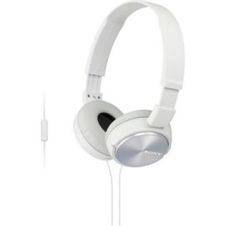 Sony Over the Ear Headband Headset for Smartphones   White (MDRZX310AP/W)