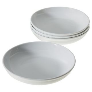 CHEFS White Porcelain Pasta Bowls, Set of 4