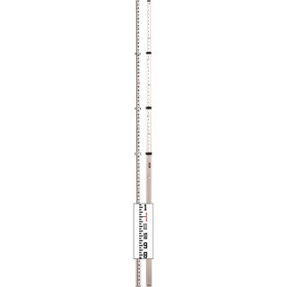 CST/Berger Telescoping Aluminum Leveling Rod   13Ft.L, Ft. and 8ths Gradations,
