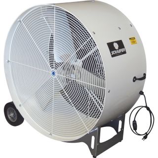 Schaefer Versa Kool Mobile Drum Fan   36 Inch, 11,000 CFM, 1/2 HP, 115 Volt,