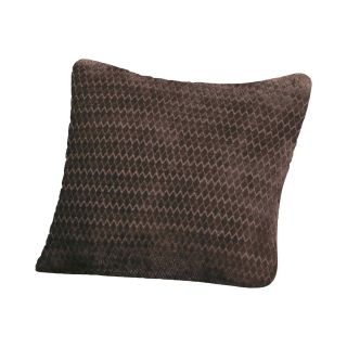Sure Fit Royal Diamond Decorative Pillow, Chocolate (Brown)