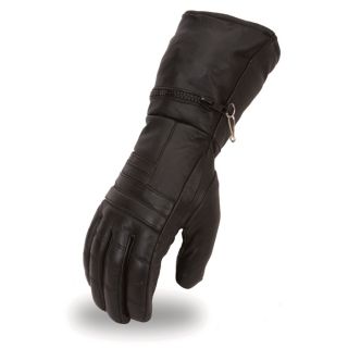 First Classics Mens High Performance Motorcycle Gloves   Black, XL, Model