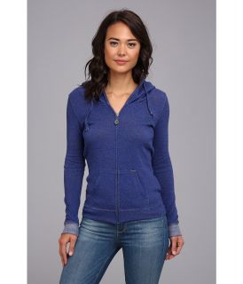 Volcom Knit Me A Zip Womens Sweatshirt (Blue)