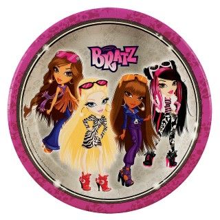 Bratz Dessert Plates