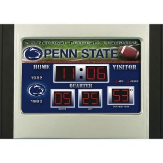 Team Sports America Penn State Scoreboard Desk Clock