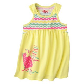 Circo Infant Toddler Girls Popsicle Sun Dress   Yellow 4T