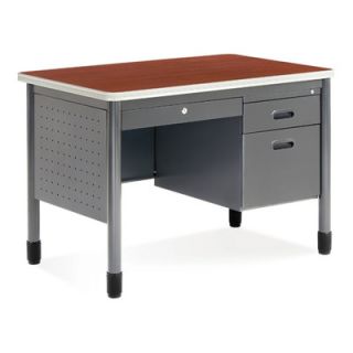OFM Sales Desk with Center Drawer 66242 Finish Cherry
