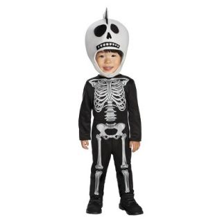 Toddler Boy Skeleton Costume 3T 4T