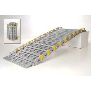 Roll A Ramp Roll Away Ramp   Up to 32 Inch Rise, 1000 Lb. Capacity, 8ft.L x 36