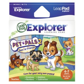 LeapFrog Explorer Learning Game   Pet Pals 2   Best of Friends