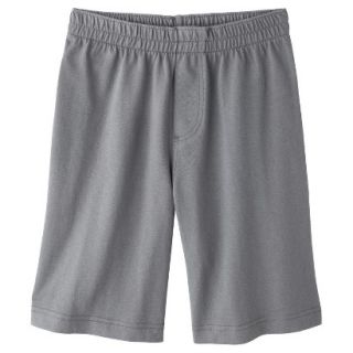 Boys Knit Lounge Shorts   Radiant Grey L