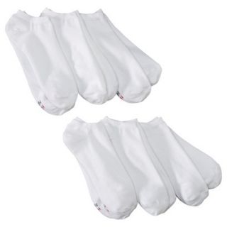 Hanes Premium Mens 6pk Liner Socks   White