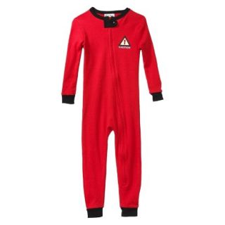 St. Eve Infant Toddler Boys Long Sleeve Trouble Maker Union Suit   Red 2T