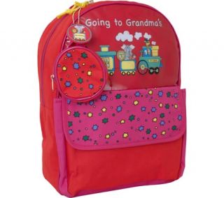Childrens Mercury Luggage Going to Grandmas Backpack   Red