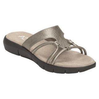 Womens A2 by Aerosoles Wip Current Sandal   Silver 6.5
