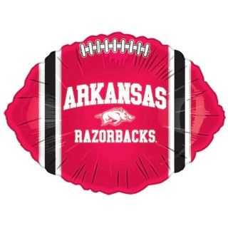Arkansas Razorbacks Foil Football Balloon