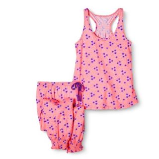 PJ Couture Pajama Set   Pink Dottie Daisies XL