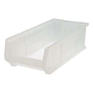 Quantum Storage Hulk Bin   23 7/8 Inch x 16 1/2 Inch x 11 Inch, Clear, Model