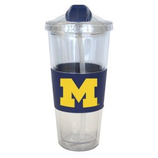Boelter Brands NCAA 2 Pack Michigan Wolverines No Spill Double Walled Tumbler