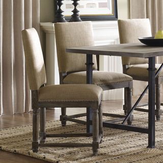 Renate Linen Dining Chairs (set Of 2)