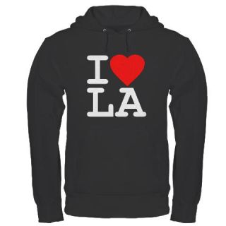  I Love LA Hoodie (dark)
