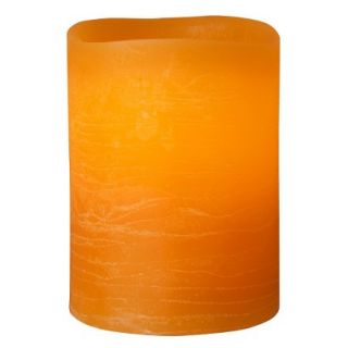 Threshold 3x4 LED Mottled Pillar   Orange
