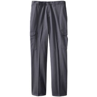 Dickies Mens Rinsed Cargo Pants   Charcoal Gray 44x32