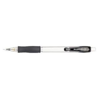 Pilot G 2 Mechanical Pencil, 0.5 mm with Clear Barrel   Black Accents