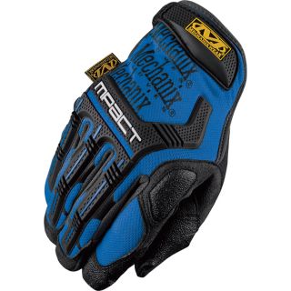 Mechanix Wear M Pact Glove   Blue, XL, Model MPT 03