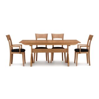 Copeland Furniture Sarah 5 Piece Trestle Extension Table Set 6 SAR 21