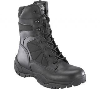 Mens Rockport Works 9  Tactical Boot   Black Leather Boots