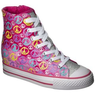 Girls Circo Gina High Top Sneakers   Pink 2