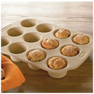 Haeger Naturalstone 12 Cup Muffin Pan