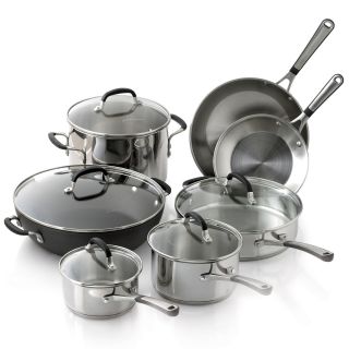 Simply Calphalon 10 pc. Stainless Steel Cookware Set + BONUS